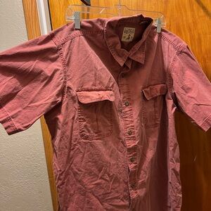 Red Kap Short Sleeve Button-Up Shirt